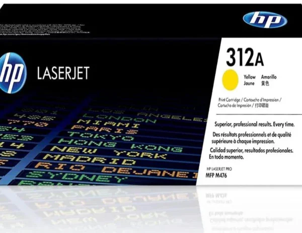 HP 312A CF382A Yellow Toner Cartridge