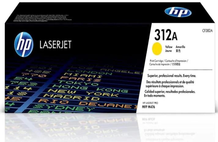 HP 312A CF382A Yellow Toner Cartridge HP 312A CF382A Yellow Toner Cartridge