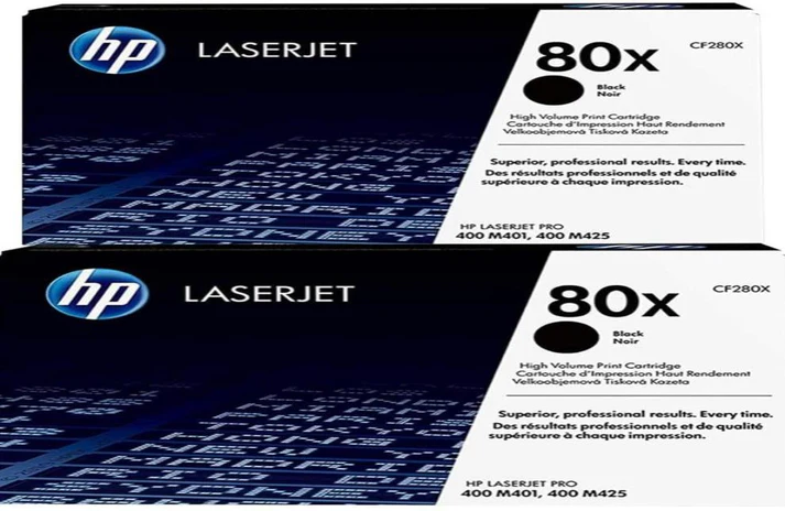 HP 80X CF280X Toner Cartridges